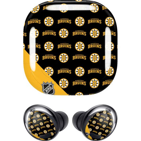 NHL Boston Bruins Pattern Galaxy Buds Pro Skin